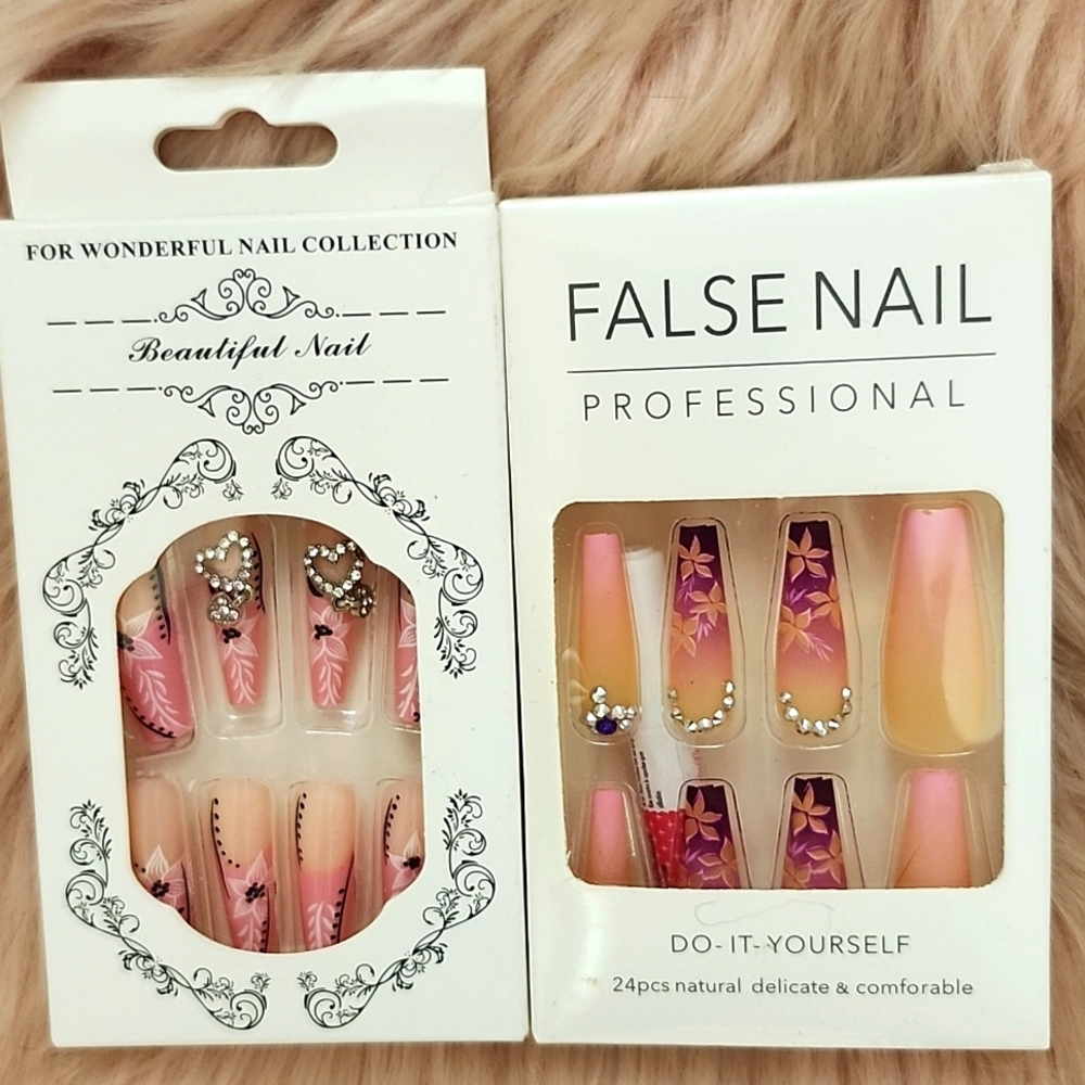 BOGO SALE!! Brand New BEAUTIFUL NAIL FALSE NAILS-XL